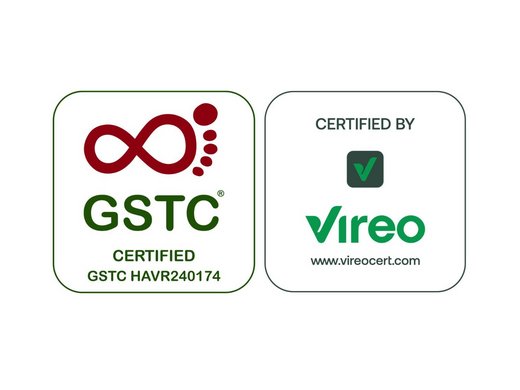 Nachhaltigkeit als wichtige Säule GSTC-Zertifizierung, zertifiziert durch Vireo
